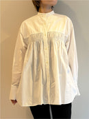 COTTON PARACHUTE SHIRRING SHIRTS