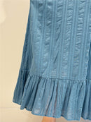 STRIPE JQD GATHER DRESS