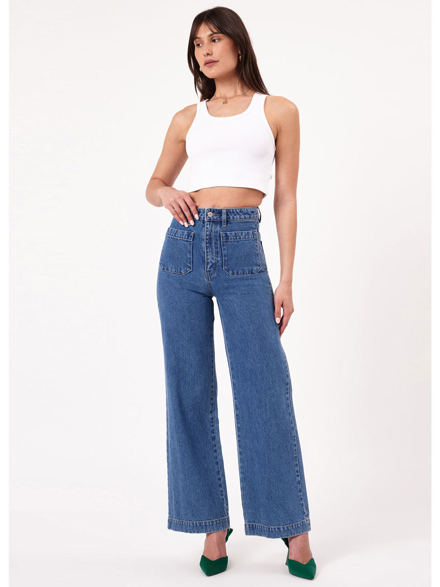 【ROLLA'S】SAILOR JEAN ASHLEY BLUE