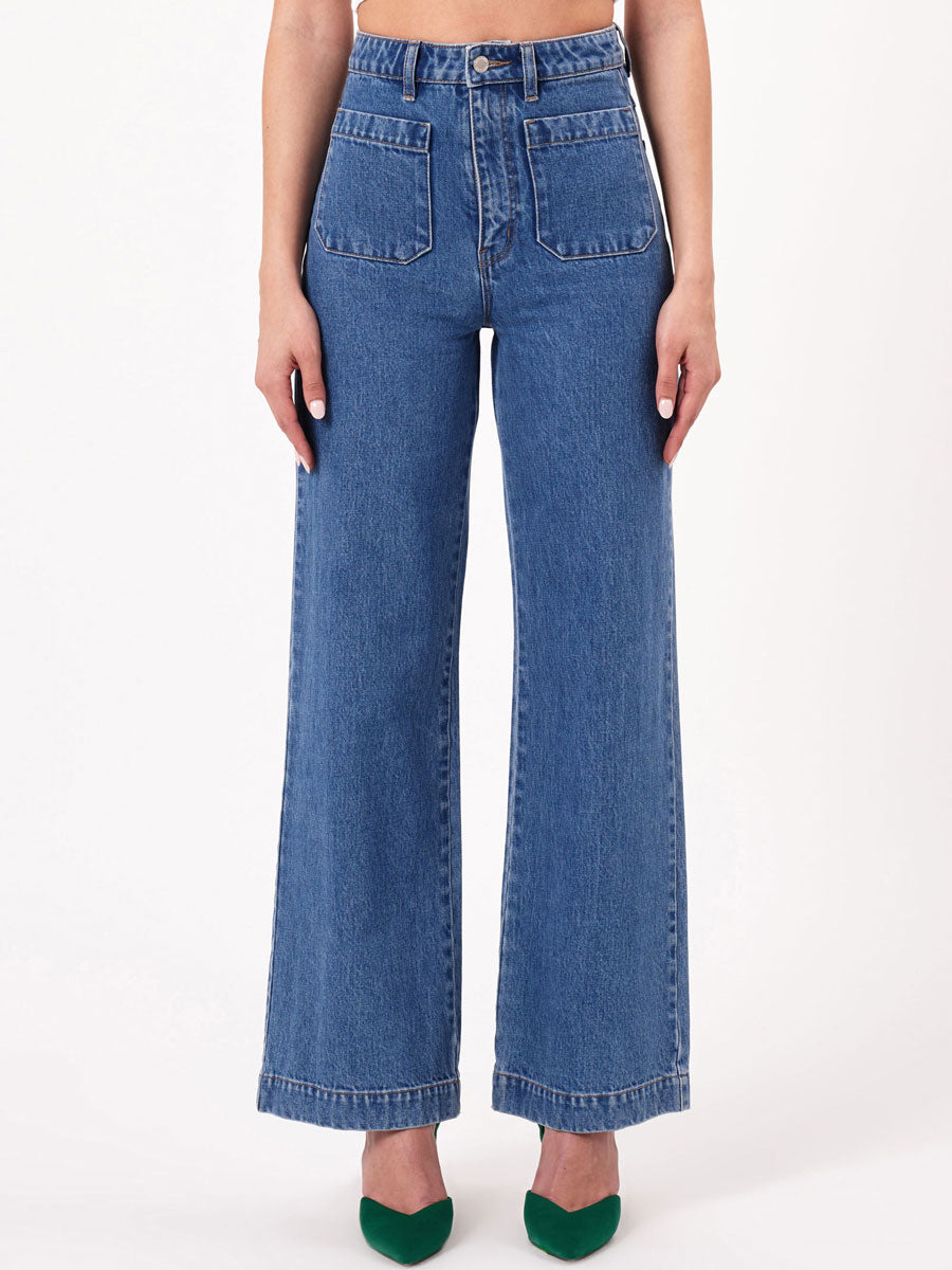 【ROLLA'S】SAILOR JEAN ASHLEY BLUE