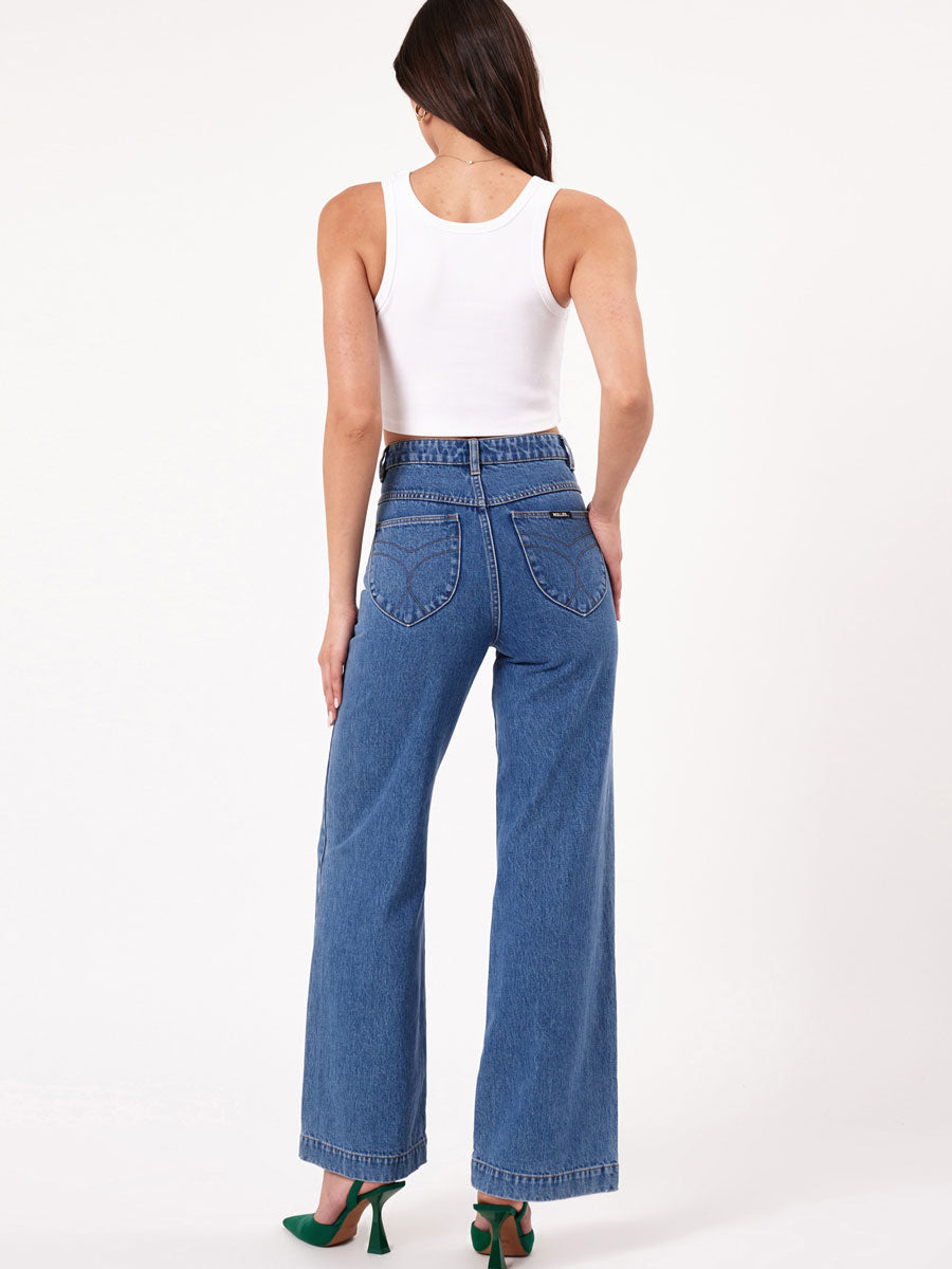 【ROLLA'S】SAILOR JEAN ASHLEY BLUE