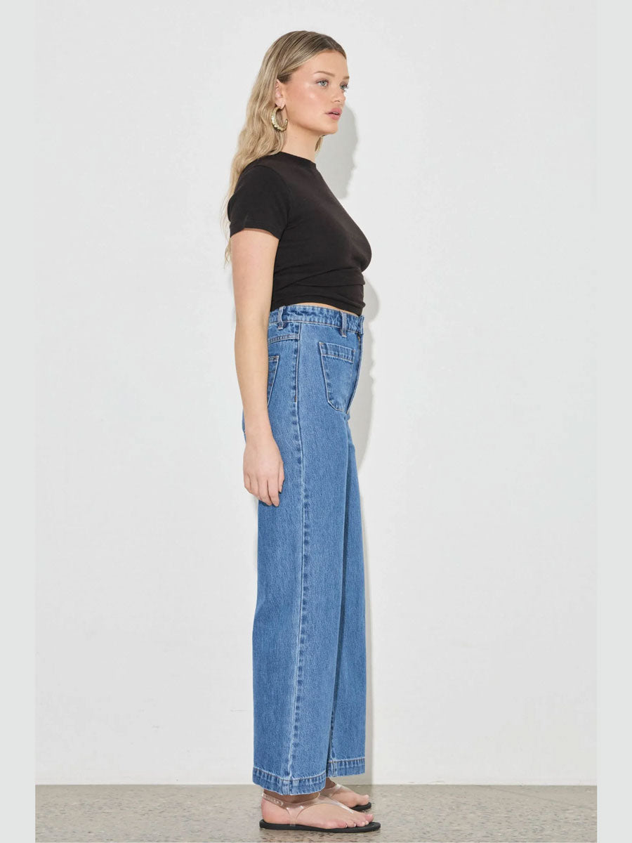 【ROLLA'S】SAILOR JEAN ASHLEY BLUE