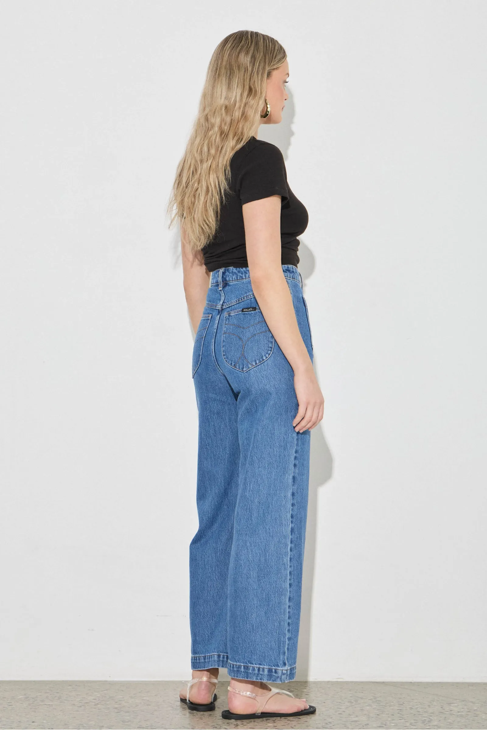 【ROLLA'S】SAILOR JEAN ASHLEY BLUE