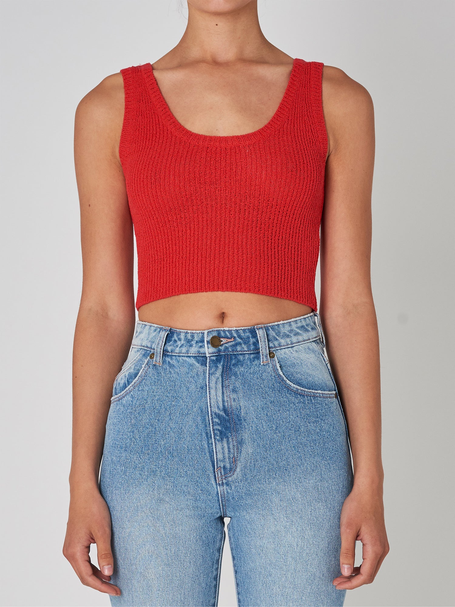 CROP KNIT CAMISOLE