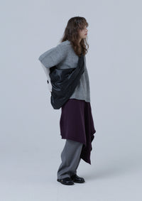 GLOSSY LARGE TANGLE TWIST BAG