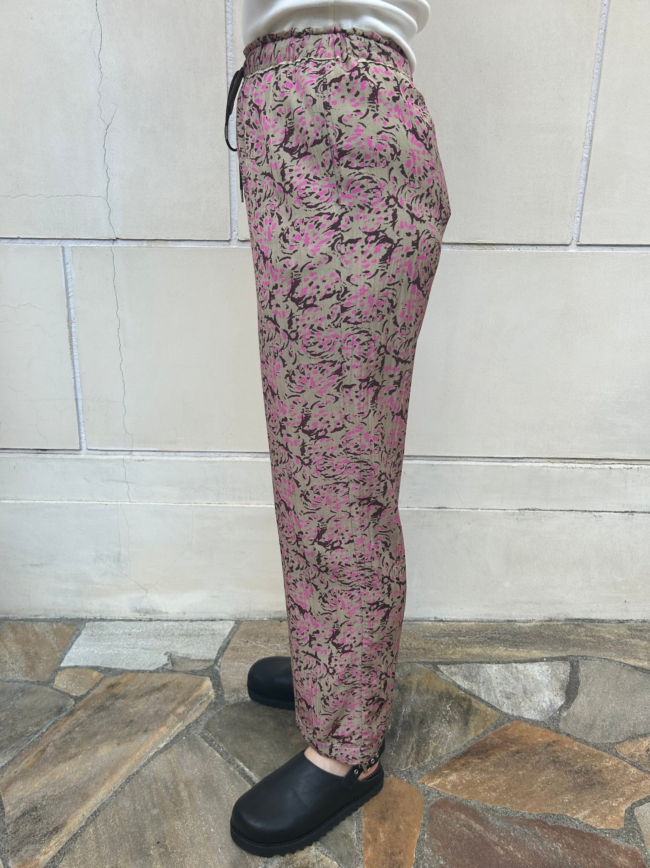 C.RAYON PRINT EASY PANTS