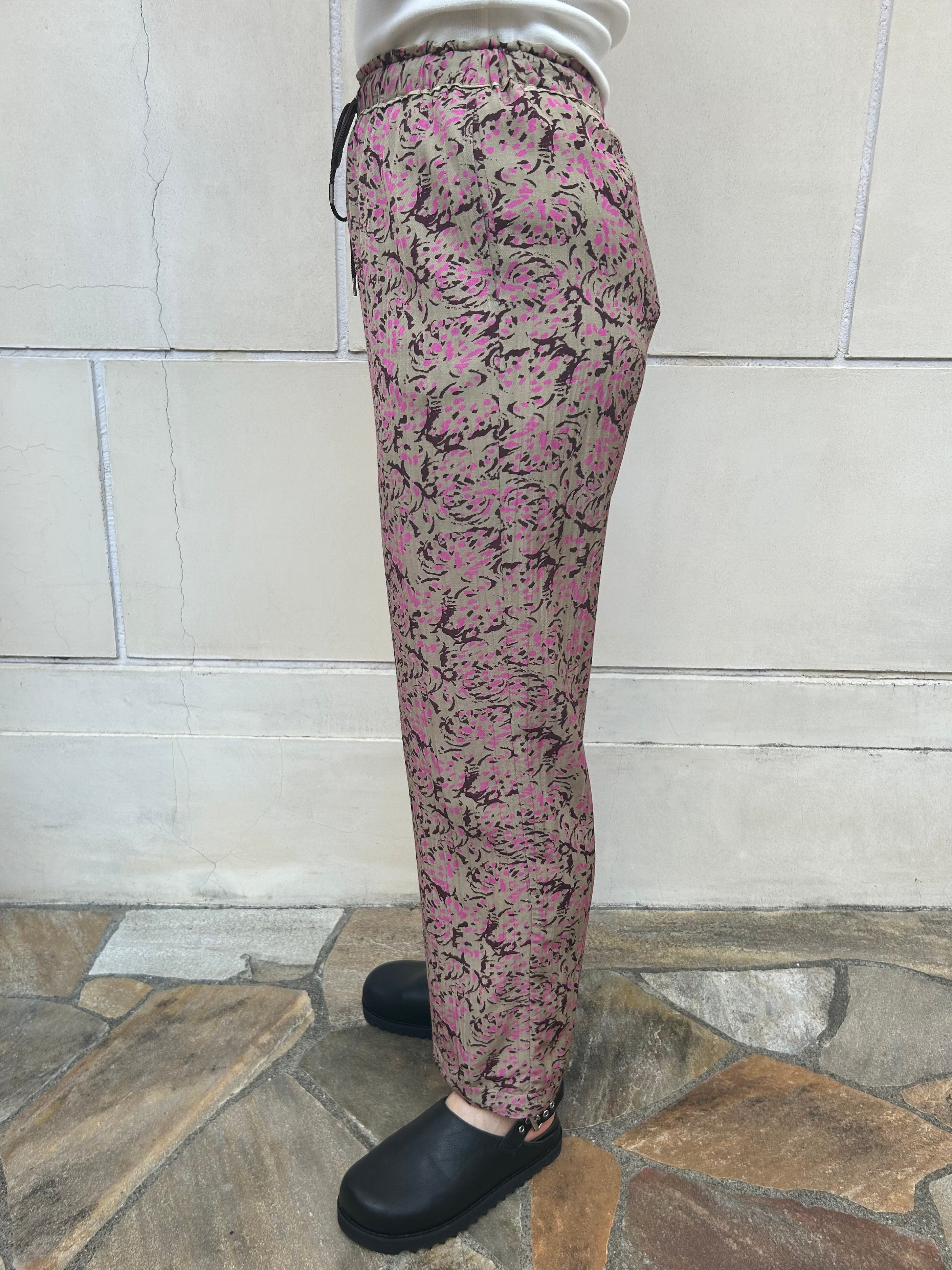 C.RAYON PRINT EASY PANTS