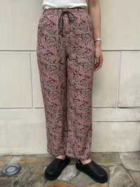 C.RAYON PRINT EASY PANTS