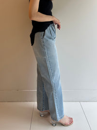 CHLOE PLEAT DENIM