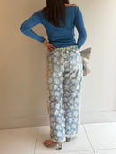 TULLE FLOWER OVER PANTS