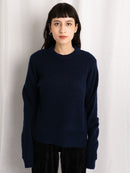 LS CREW SHORT LENGTH KNIT