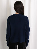 LS CREW SHORT LENGTH KNIT