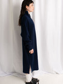 LS HALF ZIP DRESS