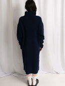 LS HALF ZIP DRESS