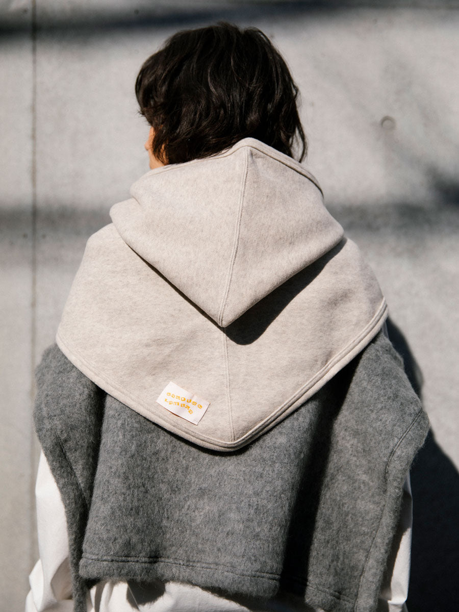 【CAROUSELAMBRA】HOODIE SCARF