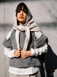 【CAROUSELAMBRA】HOODIE SCARF
