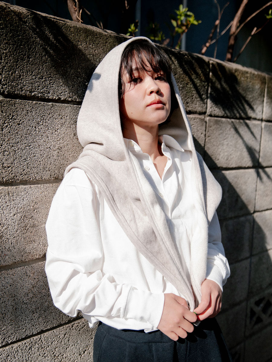 【CAROUSELAMBRA】HOODIE SCARF