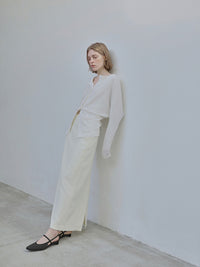 【EPURE】ETTE SATIN SLINGBACKS