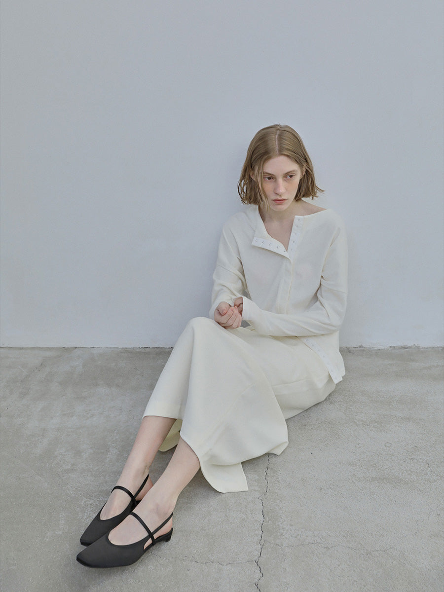 【EPURE】ETTE SATIN SLINGBACKS