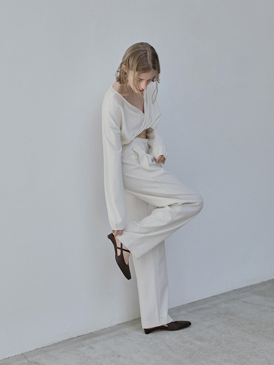 【EPURE】ETTE SATIN SLINGBACKS