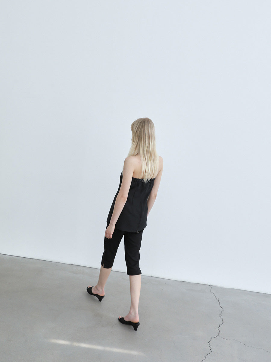 【EPURE】ROSI NET WEDGE MULES