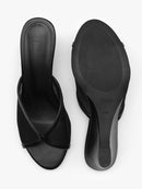 【EPURE】ROSI NET WEDGE MULES