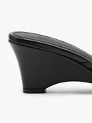 【EPURE】ROSI NET WEDGE MULES