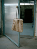 【GREEN BUTTER】OMBRE FUR LEATHER BAG