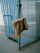 【GREEN BUTTER】OMBRE FUR LEATHER BAG