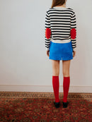 【GREEN BUTTER】MARINER PATCH CARDIGAN