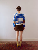 【GREEN BUTTER】MARINER PATCH CARDIGAN