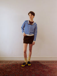 【GREEN BUTTER】MARINER PATCH CARDIGAN