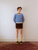 【GREEN BUTTER】MARINER PATCH CARDIGAN