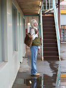 【GREEN BUTTER】REVERSIBLE SHEARLING QUILTED VEST