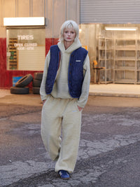 【GREEN BUTTER】TEDDY WOOL PANTS