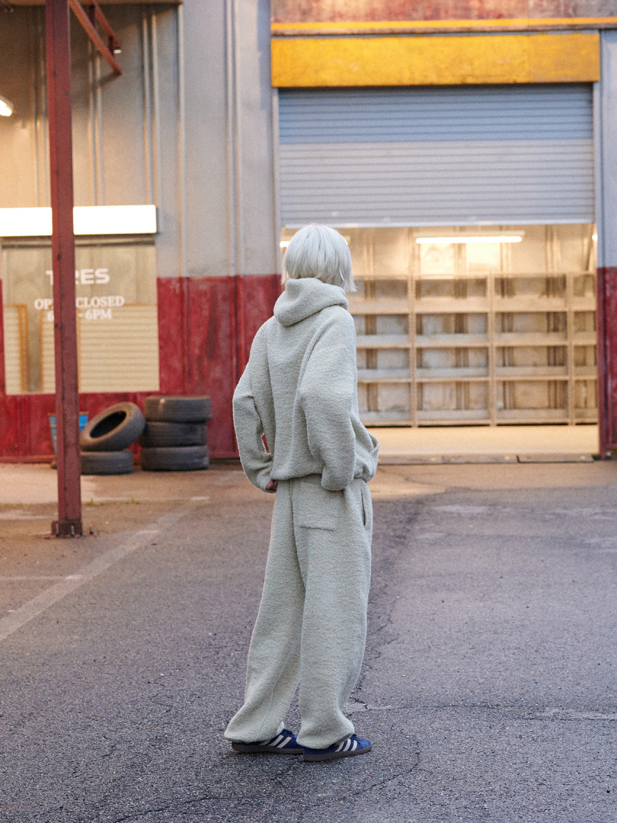 【GREEN BUTTER】TEDDY WOOL PANTS