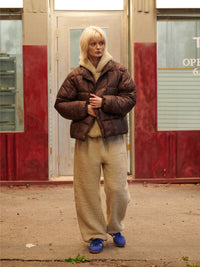 【GREEN BUTTER】TEDDY WOOL PANTS