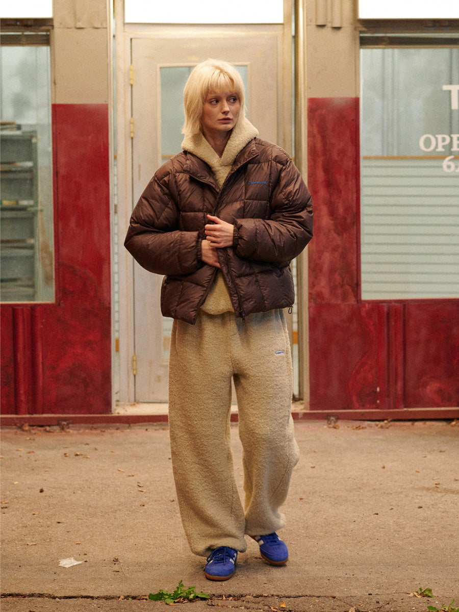 【GREEN BUTTER】TEDDY WOOL PANTS
