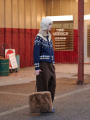 【GREEN BUTTER】TEDDY WOOL PANTS
