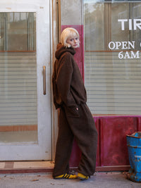 【GREEN BUTTER】TEDDY WOOL PANTS