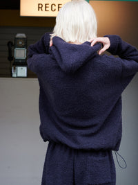 【GREEN BUTTER】TEDDY WOOL HOODIE