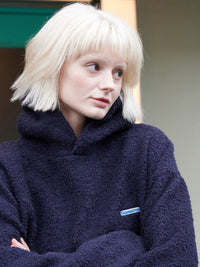 【GREEN BUTTER】TEDDY WOOL HOODIE