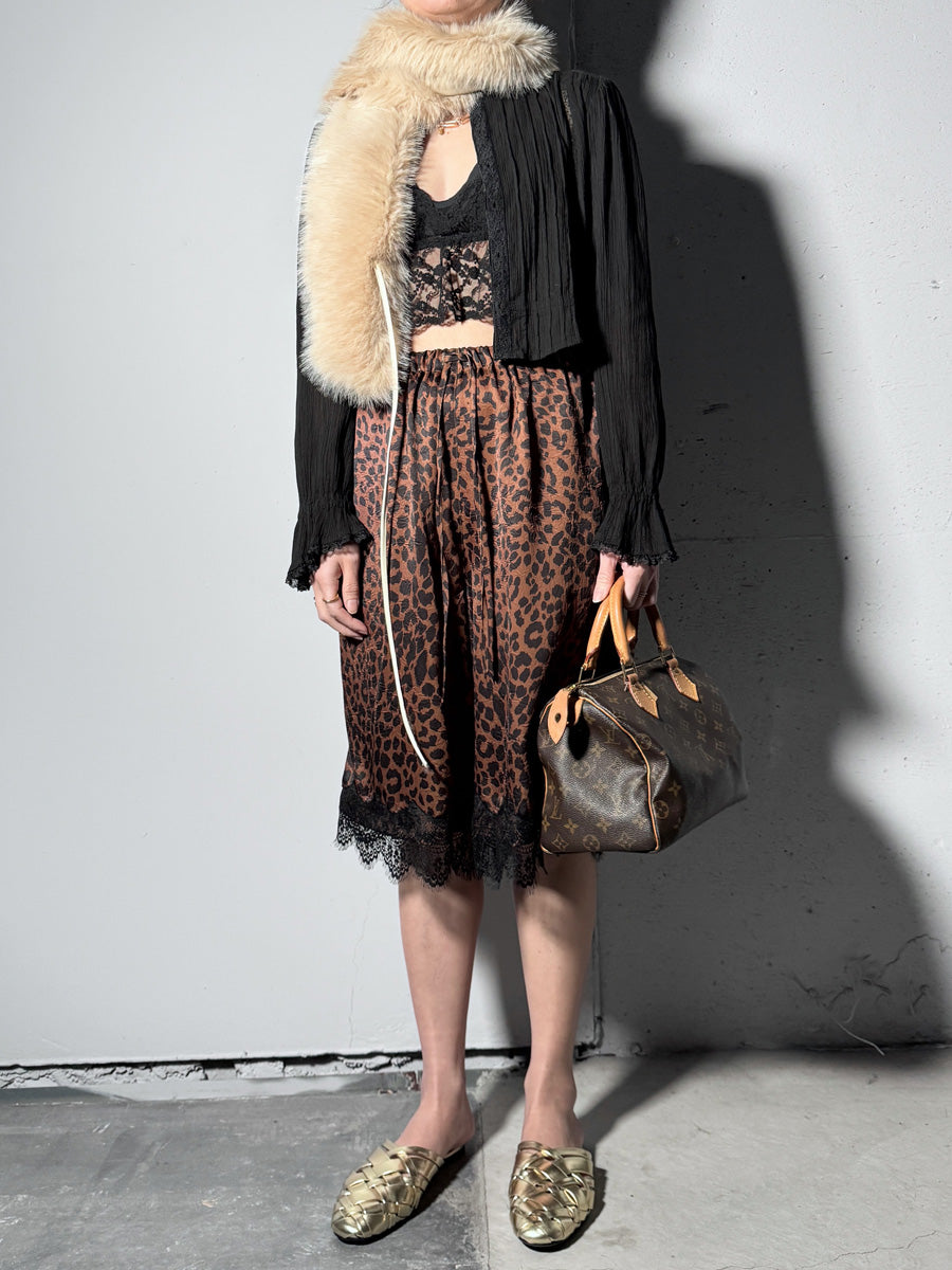 【ARCHIVE STANCE】FAKE FUR STOLE