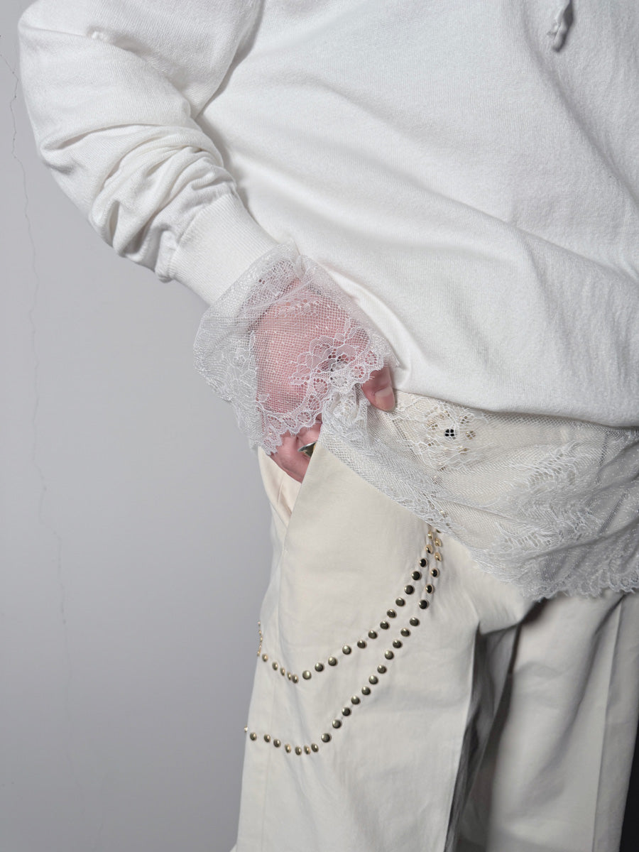 【ARCHIVE STANCE】LACE HOODIE