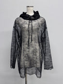 【ARCHIVE STANCE】LACE HOODIE
