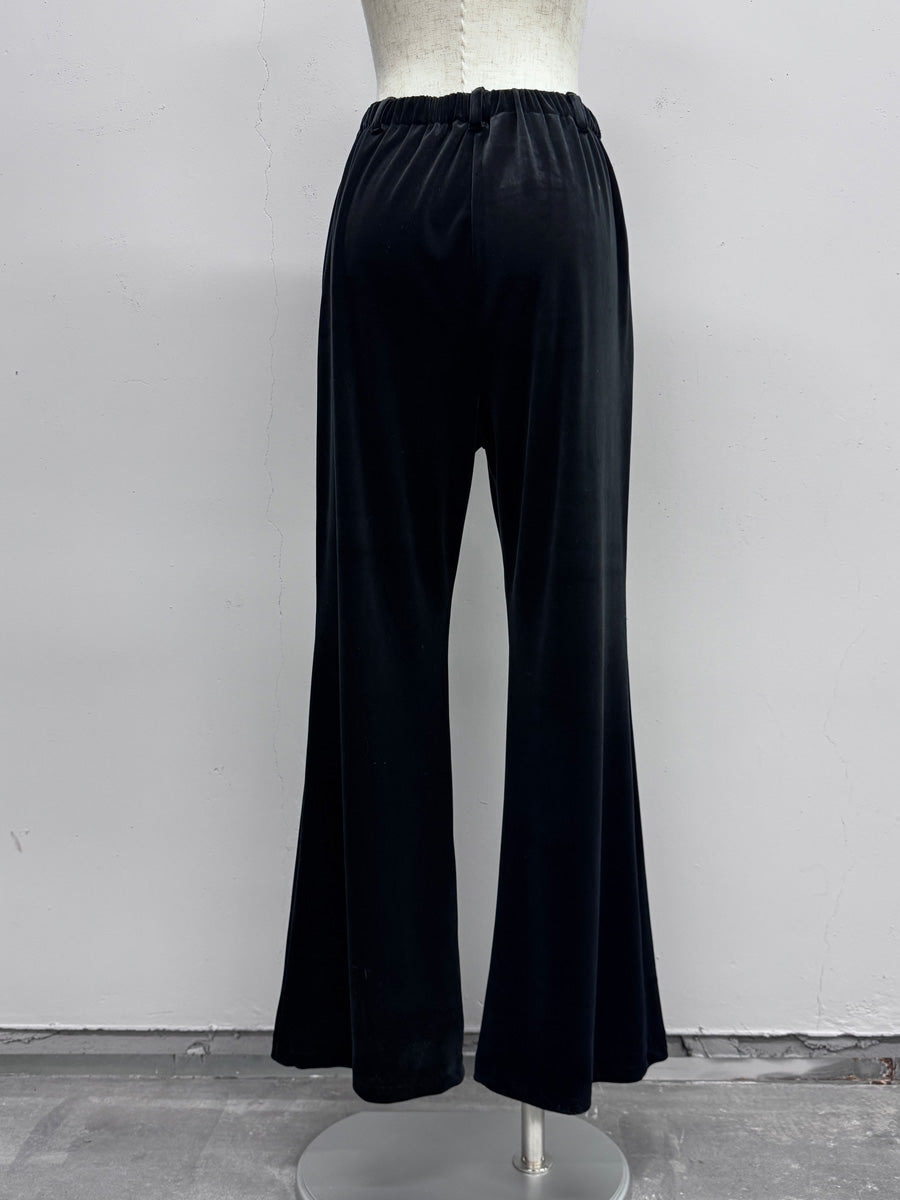 【ARCHIVE STANCE】VELOR RELAX PANTS