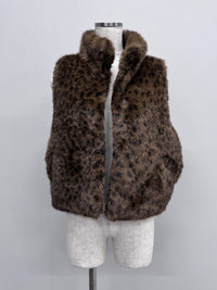 【ARCHIVE STANCE】FAKE FUR MINI VEST