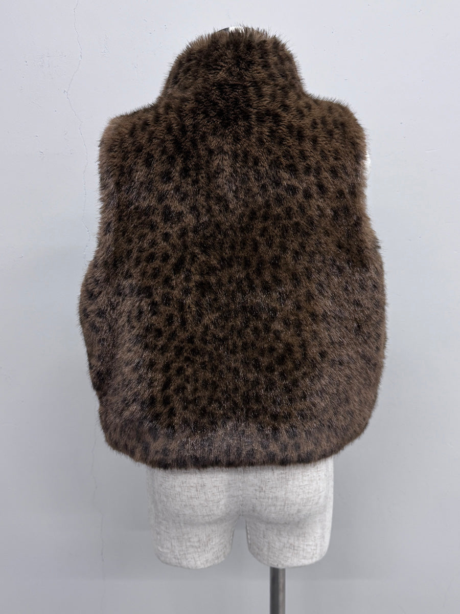 【ARCHIVE STANCE】FAKE FUR MINI VEST