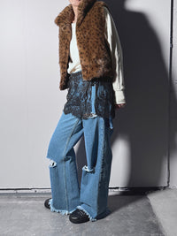 【ARCHIVE STANCE】LACE MANY WAY STOLE
