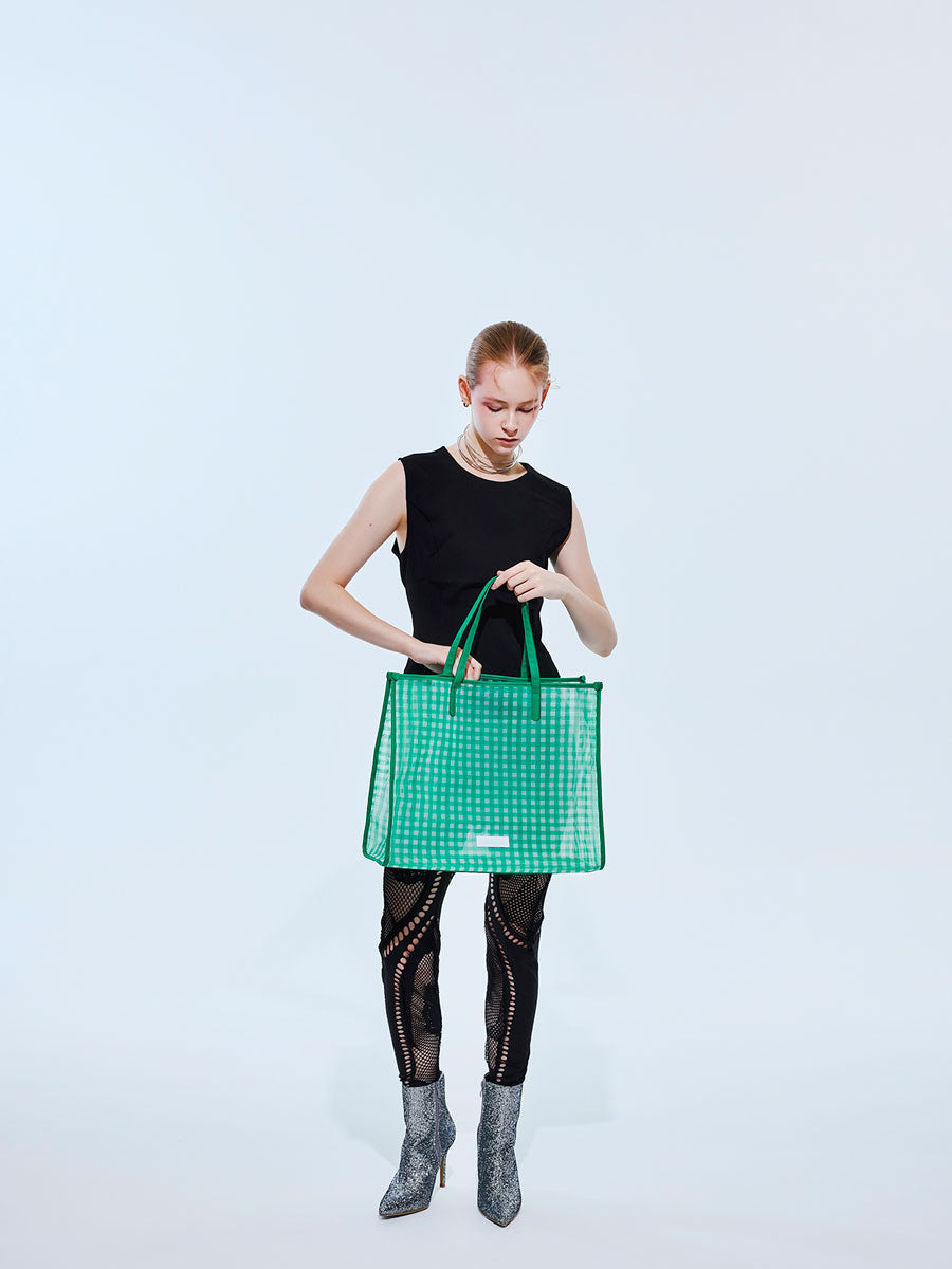 【HELOYSE】BEACH SQUARE TOTE